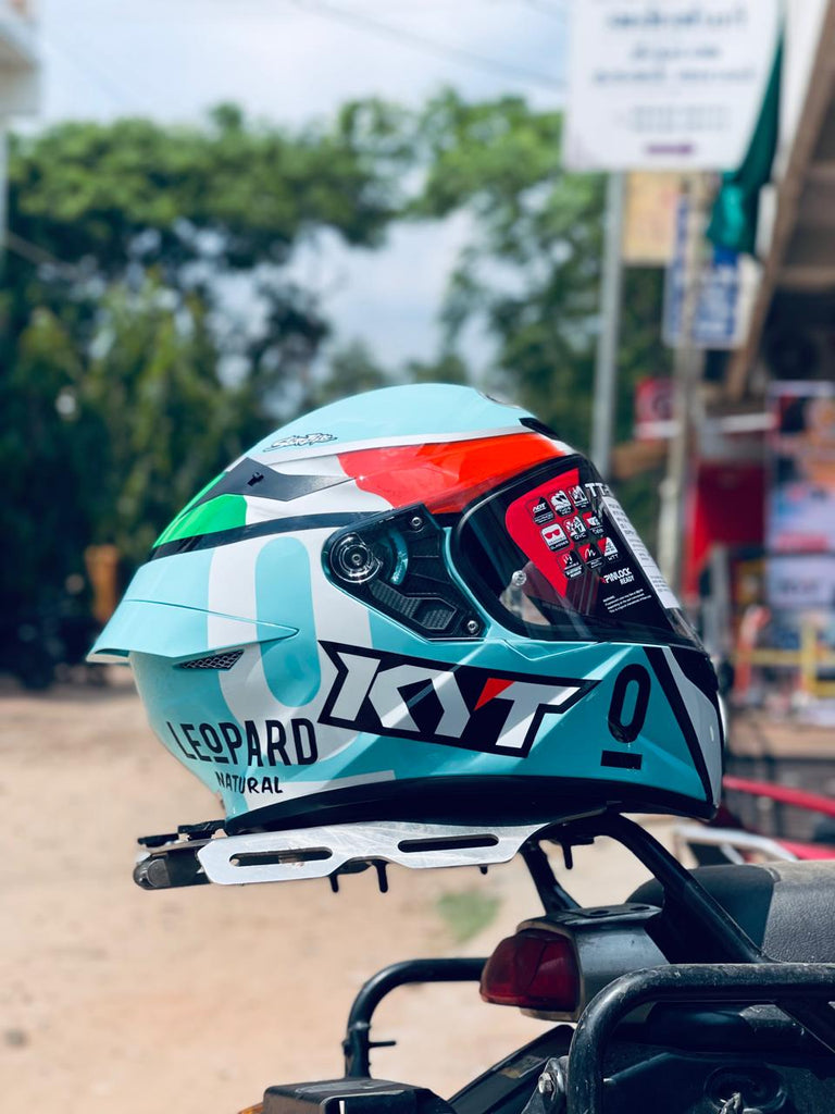 KYT TT Course Dennis Foggia Replica Gloss Helmet – Lk Bikers House