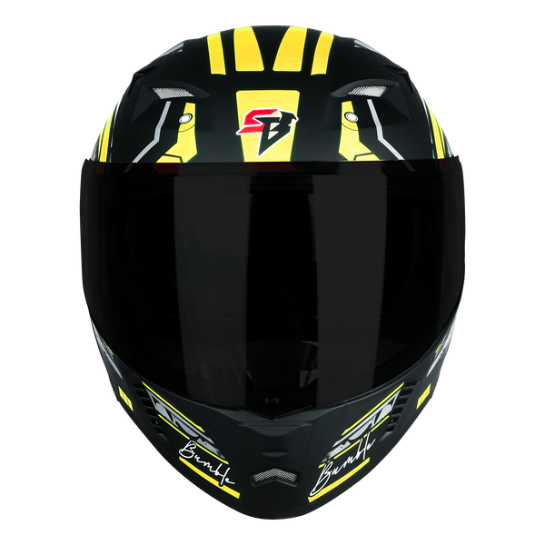 SBA-20 ISS Bumble Glossy Black With Neon