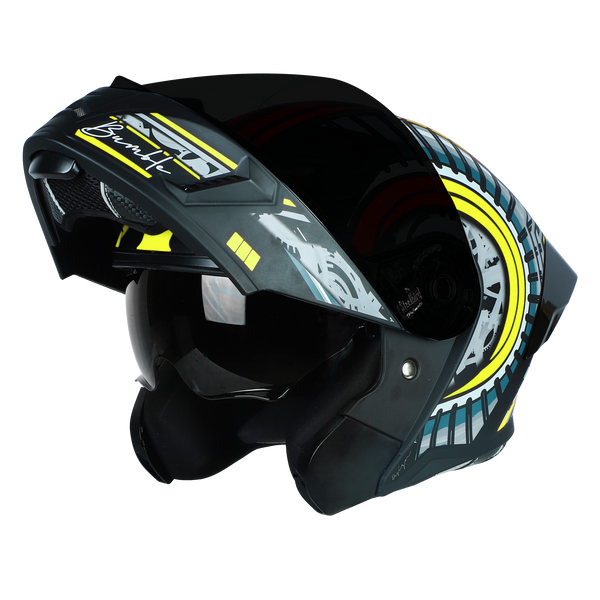 SBA-20 ISS Bumble Glossy Black With Neon