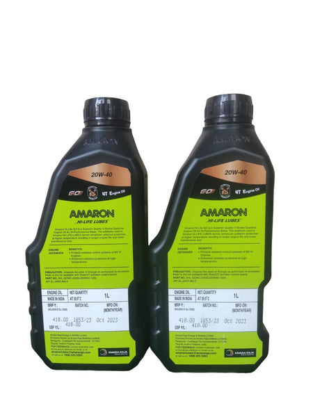 Amaron - Go - 20W40 Engine Oil for Motorcycles