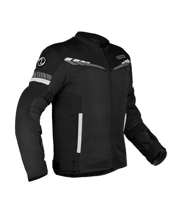 AIR GT 4 JACKET- BLACK & WHITE