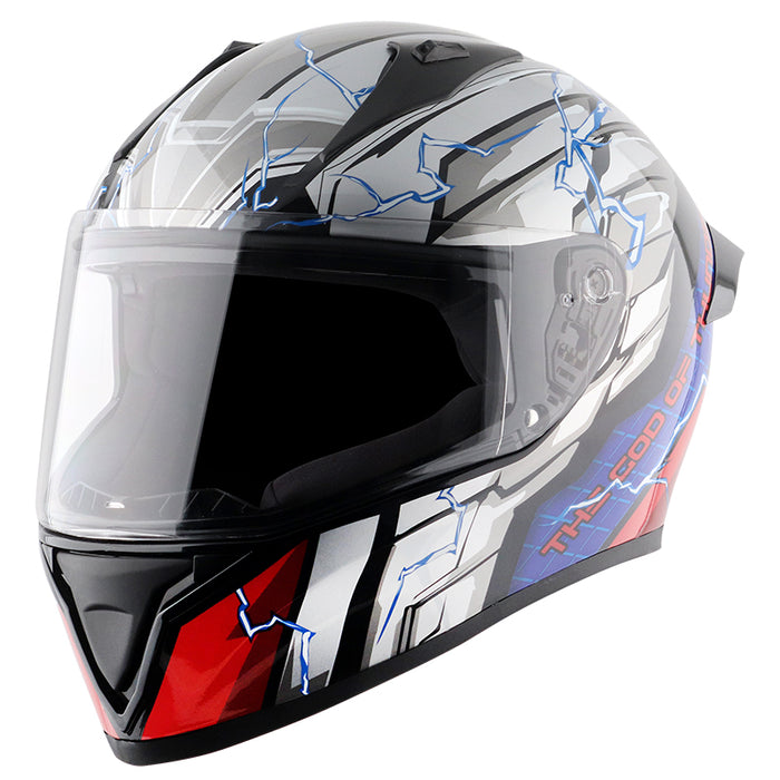 Bolt Marvel Thor Edition Black Red Helmet