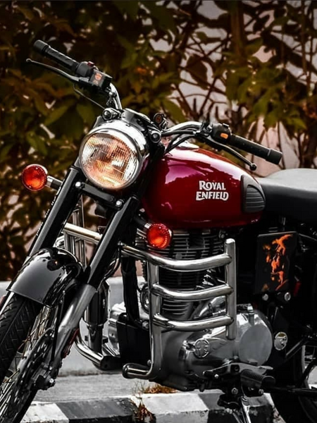 RE CLASSIC 350 CRASH BAR UPTO 2019 MODEL Lk Bikers House