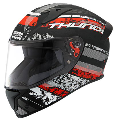 THUNDER D1 DECOR WITH SPOILER D1 MATT BLACK N2