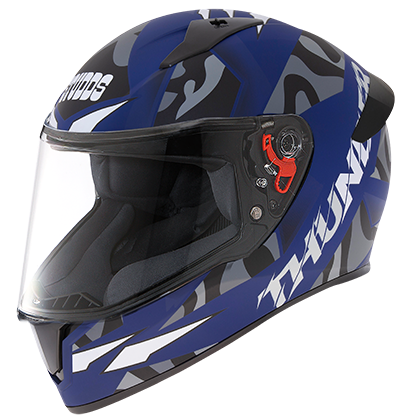 THUNDER D7 DECOR WITH SPOILER-D7 MATT BLUE N4
