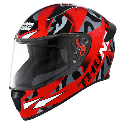 THUNDER D7 DECOR WITH SPOILER-D7 RED N9