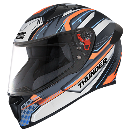THUNDER D8 DECOR WITH SPOILER-MATT BLACK N4