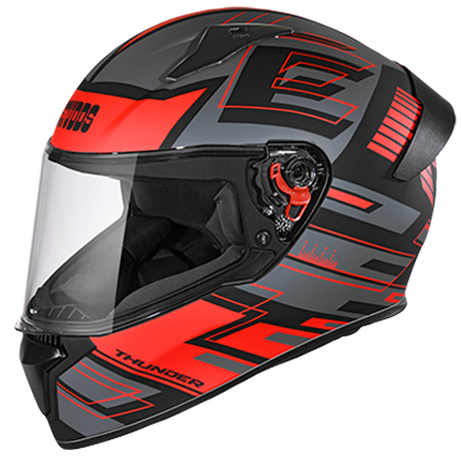 THUNDER D3 DECOR WITH SPOILER-MATT BLACK N2
