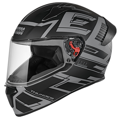 THUNDER D3 DECOR WITH SPOILER-MATT GREY N9