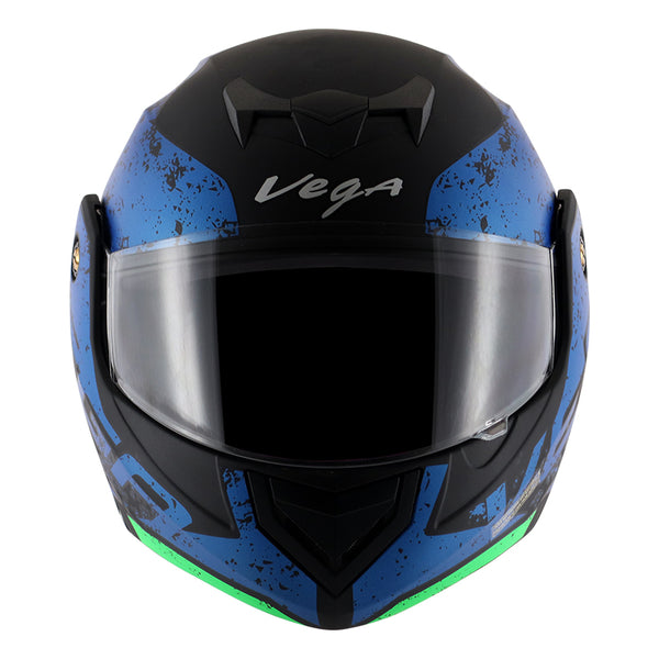 Crux Dx Victor Dull Black Blue Helmet