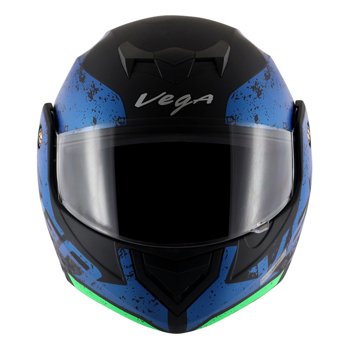 Crux Dx Victor Dull Black Blue Helmet