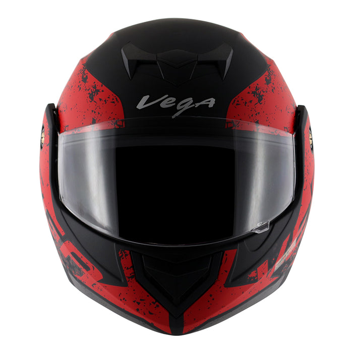 Crux Dx Victor Dull Black Red Helmet