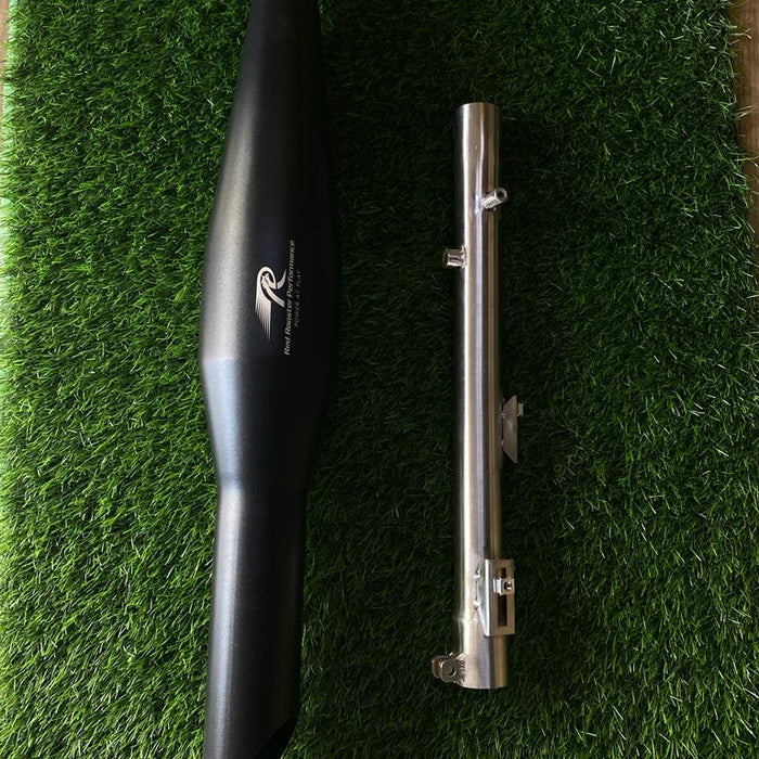RED ROOSTER EXHAUST BLACK