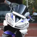 R15 V1 V2 Bubble Visor Black